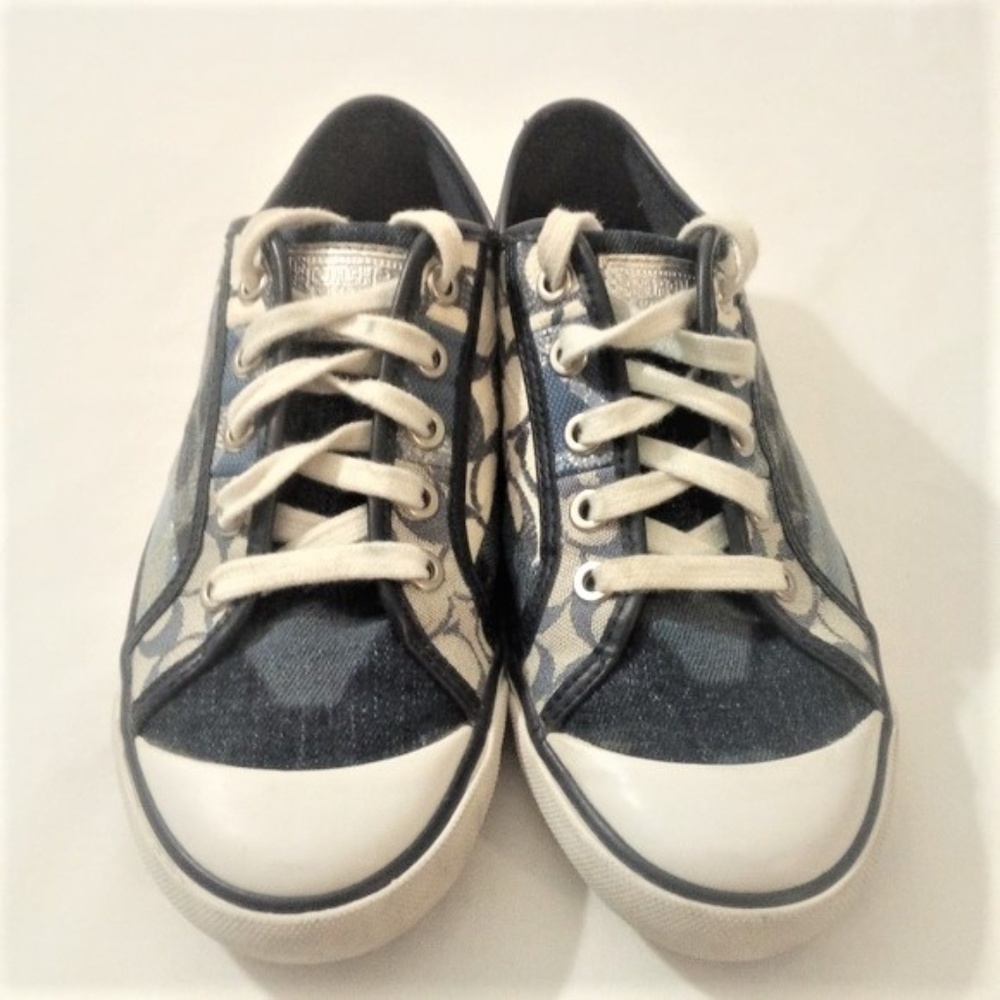 Coach Barrett denim patchwork - Picture 4 of 6